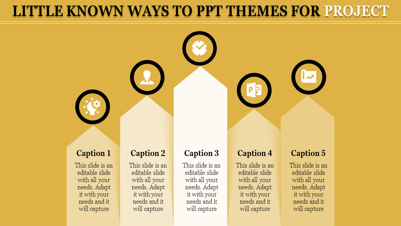 Free - Arrows PPT Themes For Project Presentation template and Google slides
